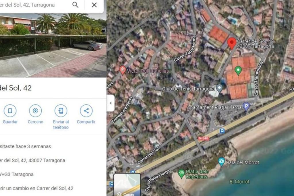Coqueto Alojamiento Con Banera De Hidromasaje Lejlighed Tarragona Eksteriør billede